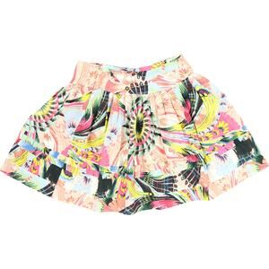 Anthropologie Leifsdottir Silk Blend Tropical Tiered Skirt 4